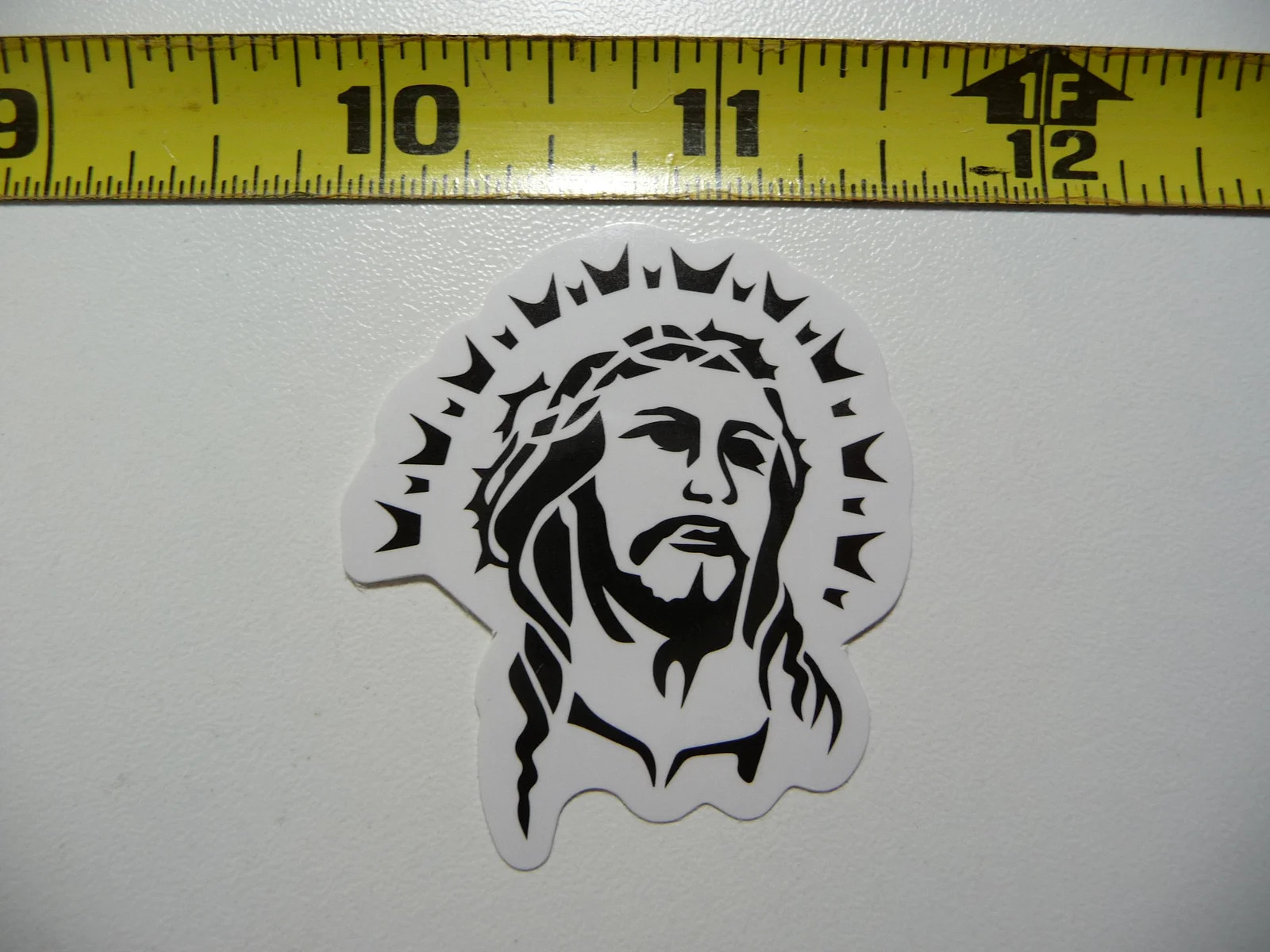 JESUS CROWN THORNS CLASSIC IMAGE SMALL STICKER DECAL CHURCH CHRISTIAN