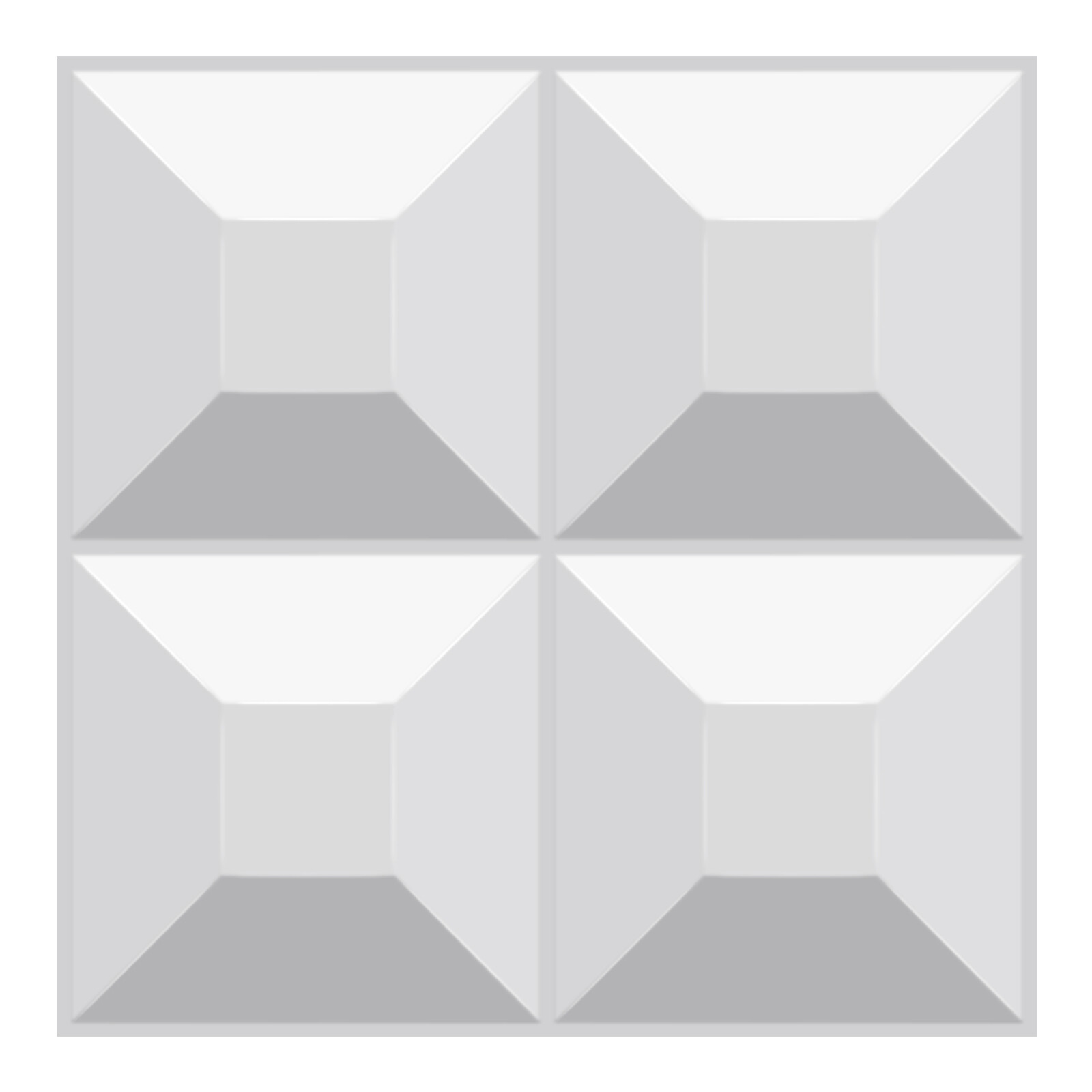 3D Wall Panel DIY Room Decor Ceiling Tiles Wallpaper Background Decal PVC 24pcs