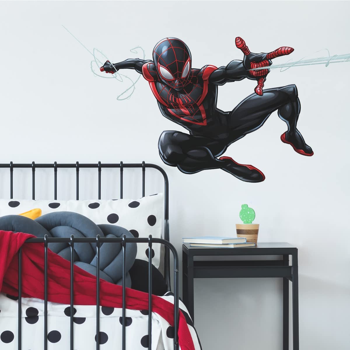 Marvel Spider-Man Miles Morales Giant Peel and Stick Wall Decals by , RMK3921GM