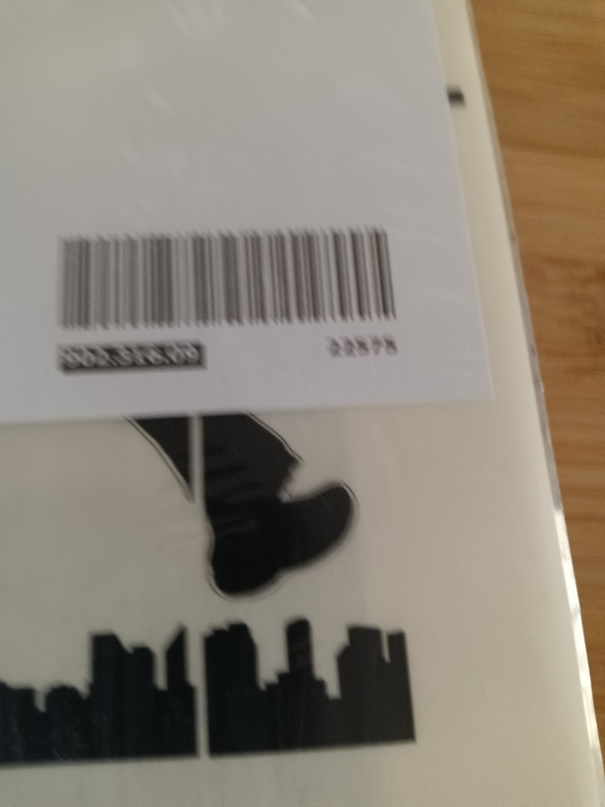 IKEA 2012 Mala Wall Decal-Urban Skyline w/Man Jumping Over-Gr8 4 Teen Room! MIOP