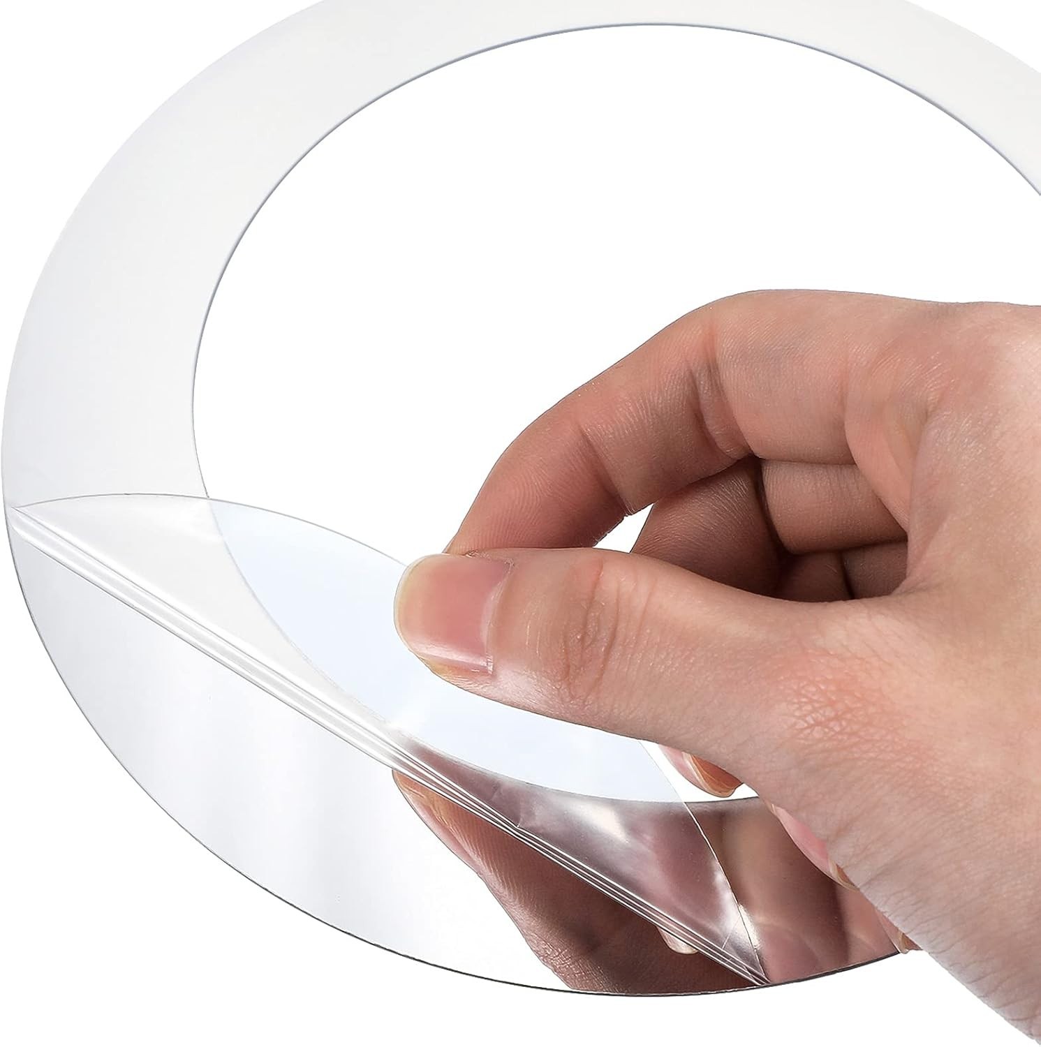 Adjustable 32-Piece Round Acrylic Mirror Stickers – Easy Install & Remove