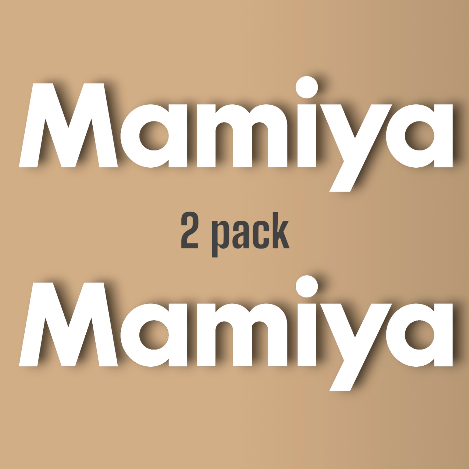Mamiya Camera 2 Pack – DSLR Die Cut Vinyl Sticker Decal