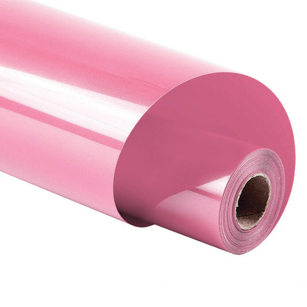 1x 2x Heat Transfer Vinyl HTV Roll Iron on Film Clothing DIY Easy Weed 12inx12ft