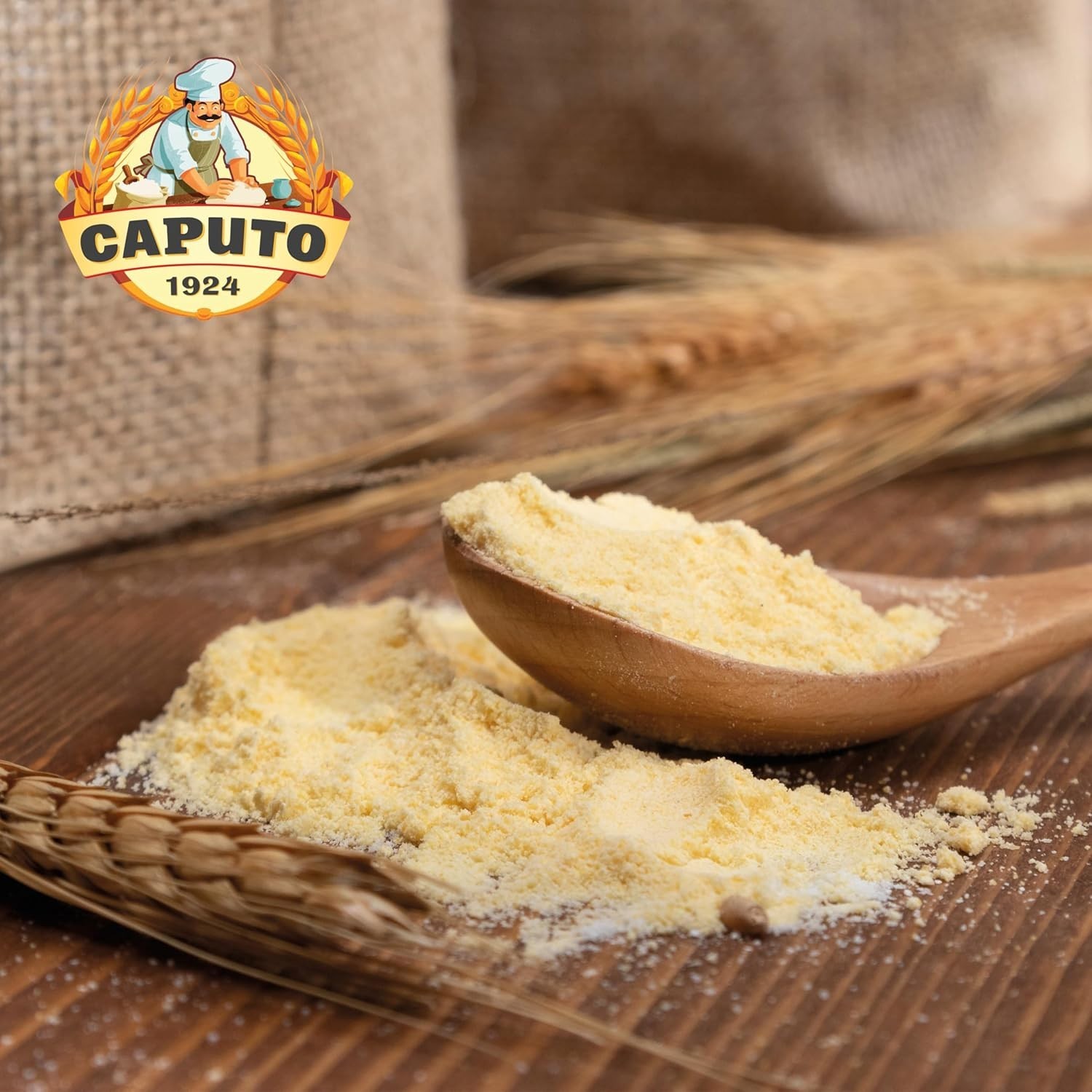 Semolina Wheat Flour 2.2 LB (Pack of 6) 211.2 Ounce 1)