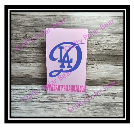 LA Dodgers Vinyl Die Cut Laptop Car Truck SUV Boat Window Decal Sticker Blue