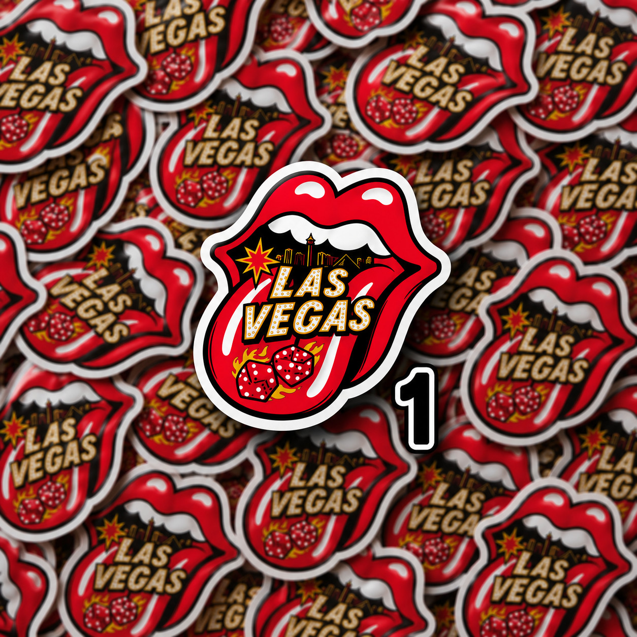 Las Vegas Nevada Vinyl Stickers Decals Sin City Casino Neon Sign Waterproof