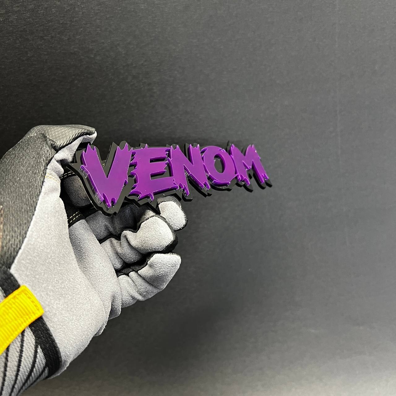 1PC VENOMOUS 3D Text Car Badge Emblem Fender tailgate Aggressive Decal