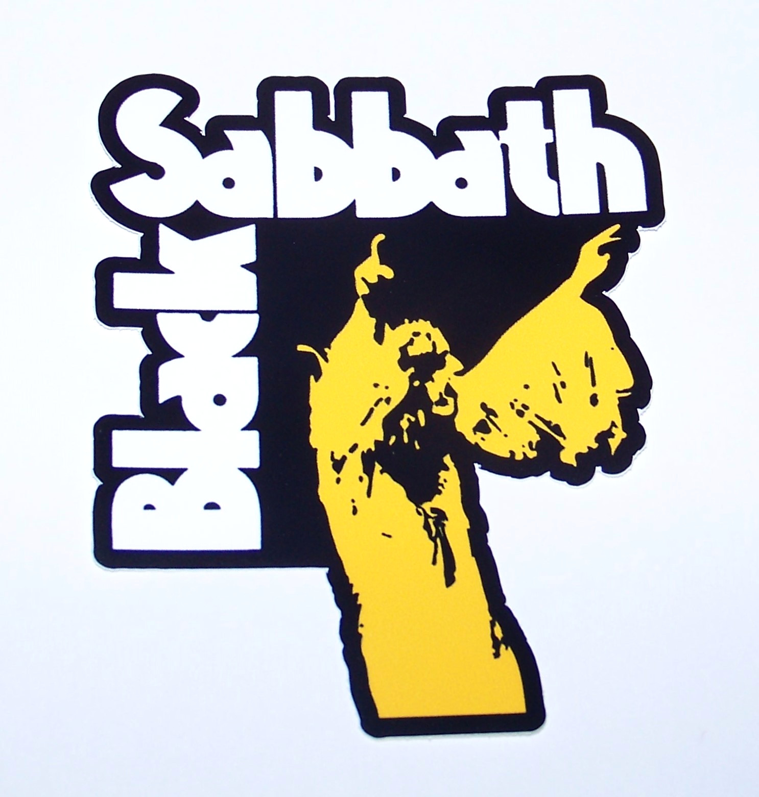 Black Sabbath Logo Die Cut Sticker Decal Official Heavy Metal Ozzy