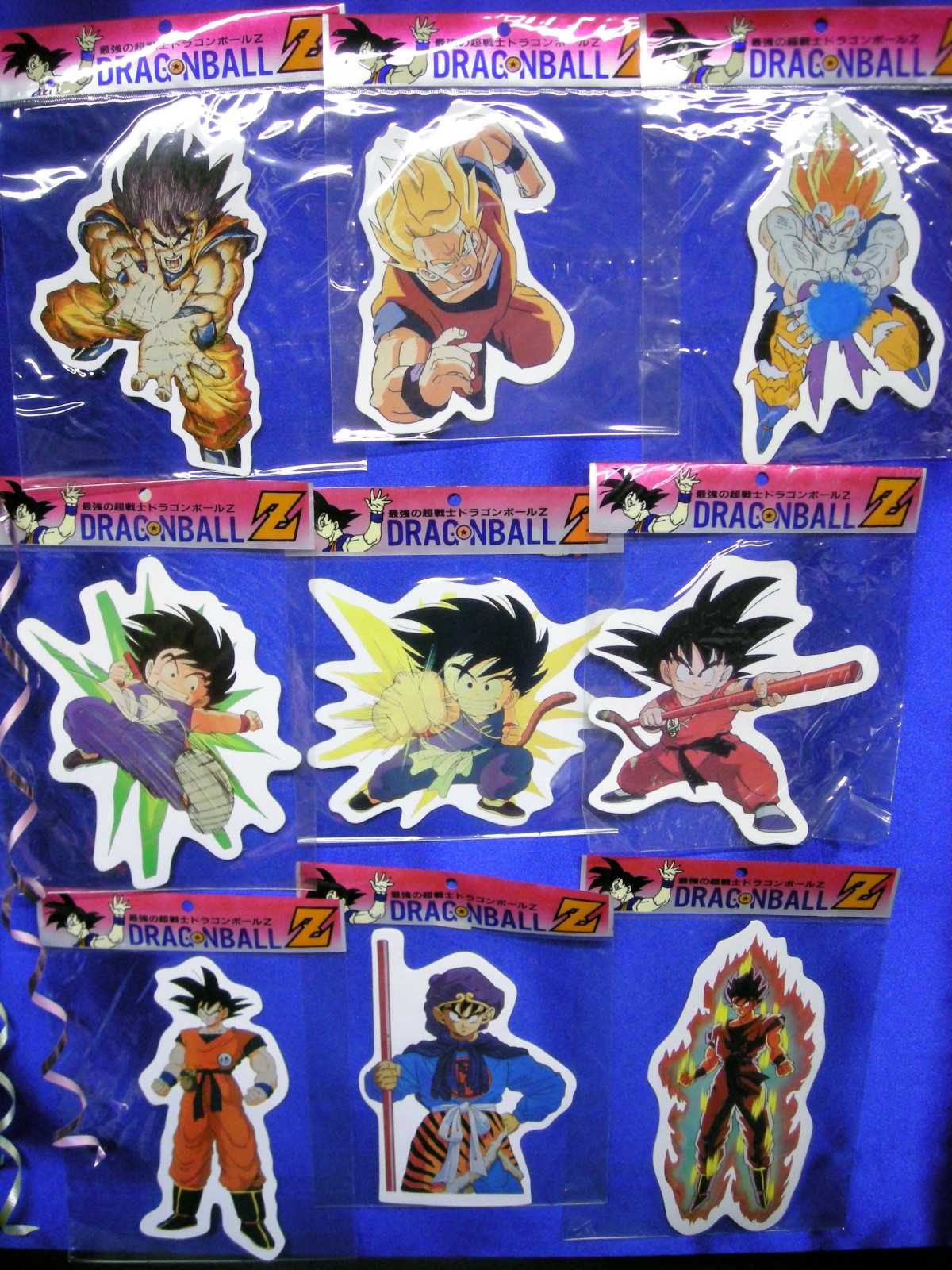Dragon Ball Z Stickers DBZ Stickers Choose the Style Large Stickers