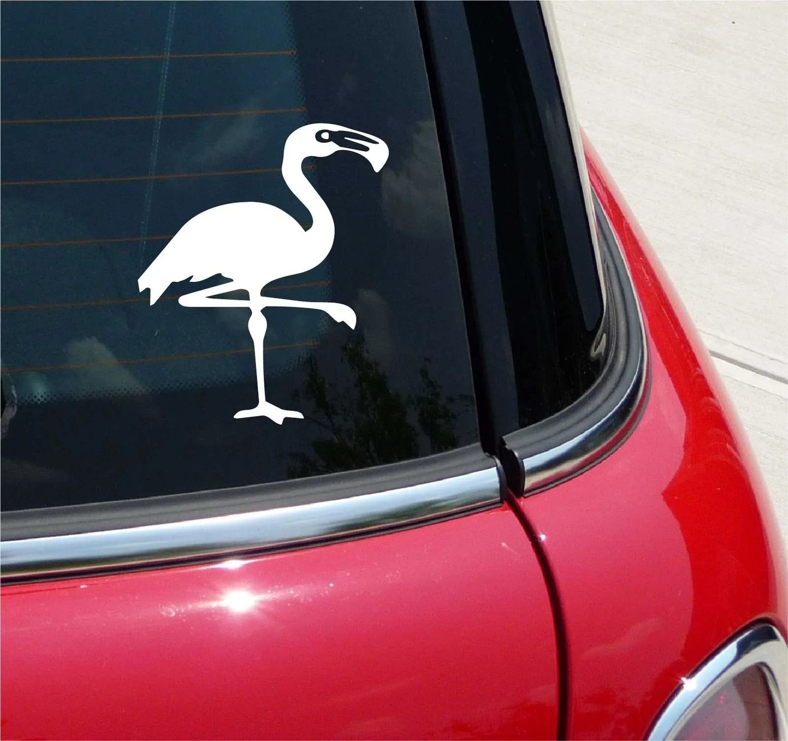 FLAMINGO FLAMINGOS BIRD GRAPHIC DECAL STICKER ART CAR WALL DECOR