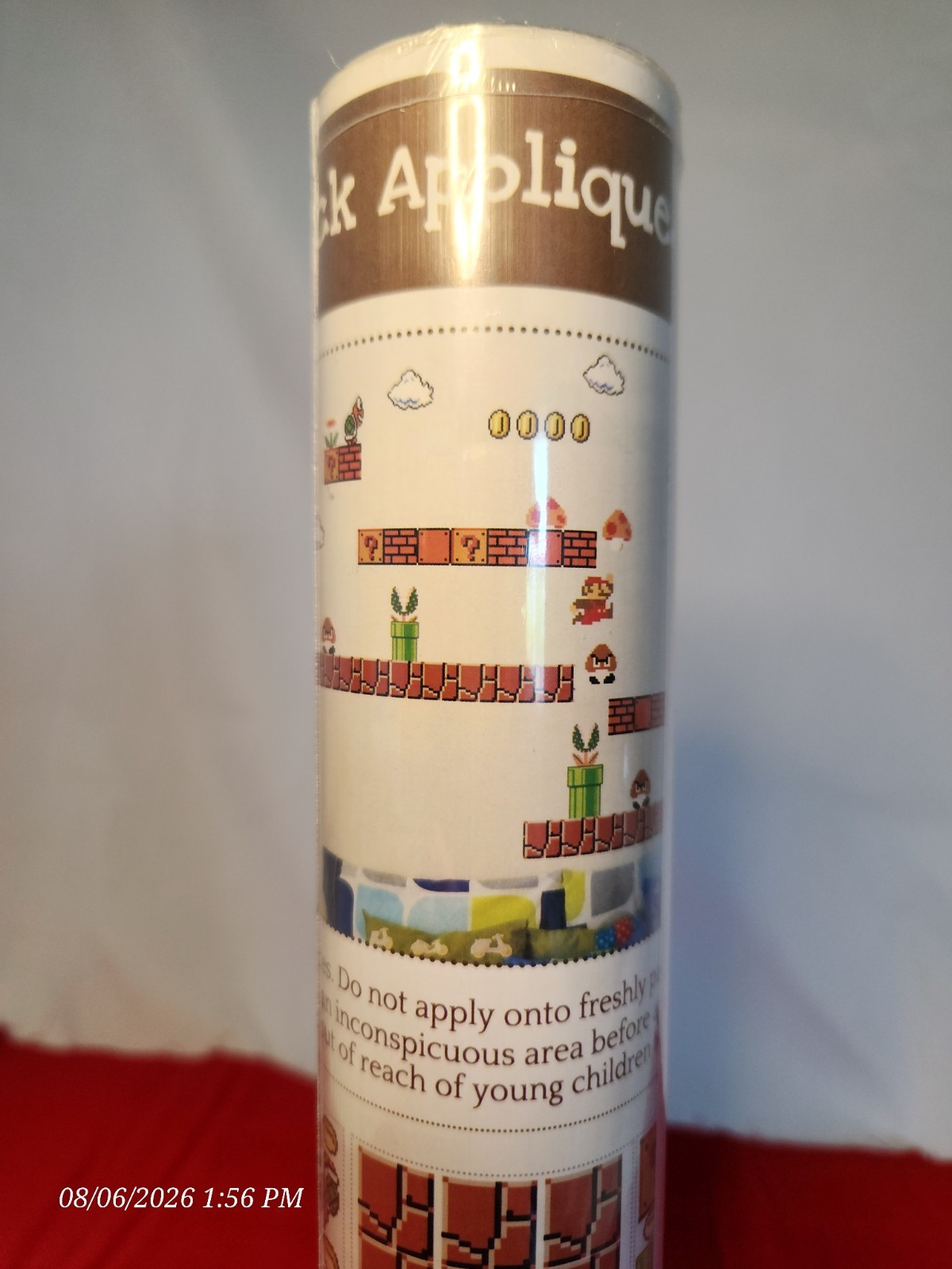 Giant Super Mario Build-a-Scene Peel-and-Stick Wall Decals – Home Evolution New