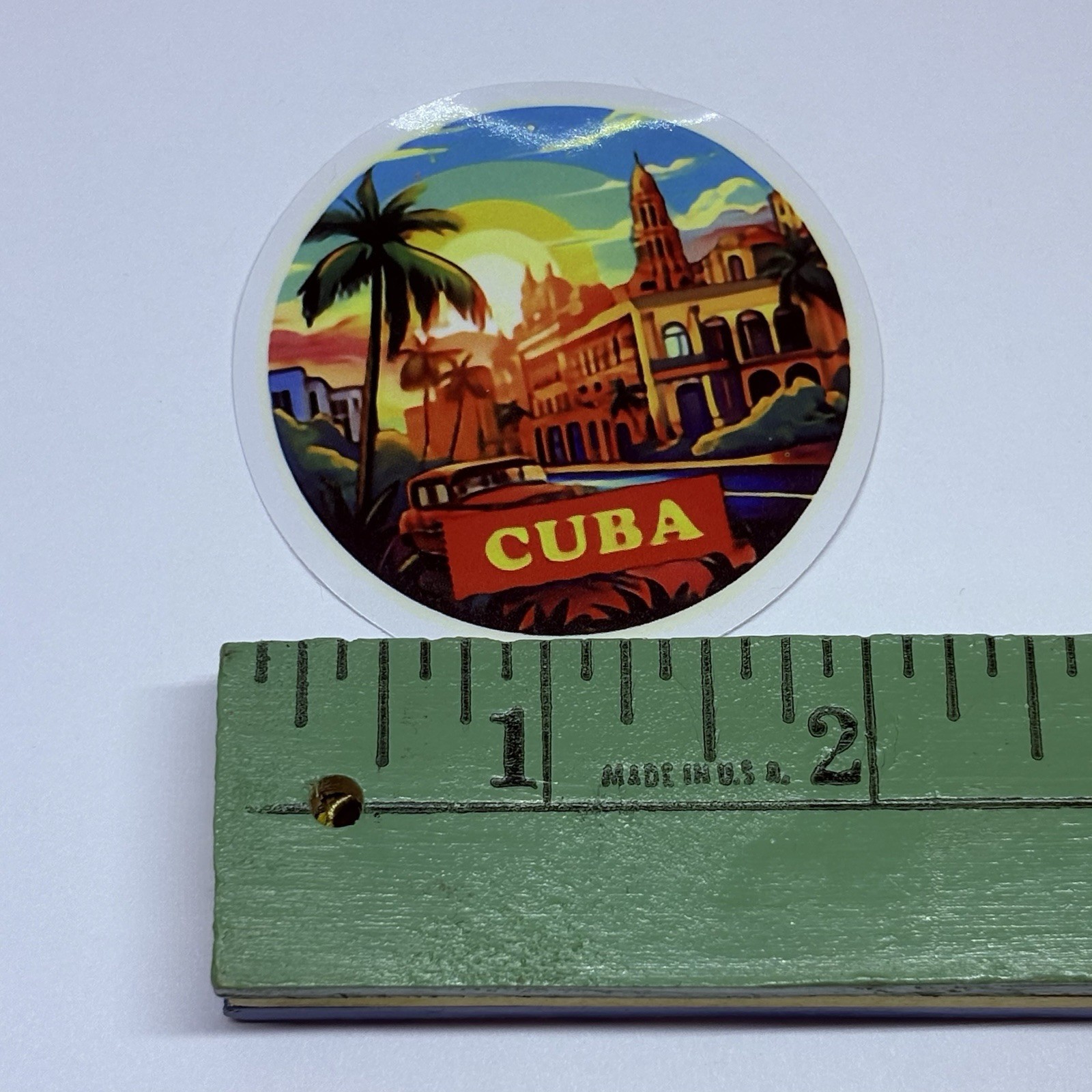 Havana Cuba Sticker City Tour Travel Art Decal Vinyl Country Souvenir Tc6