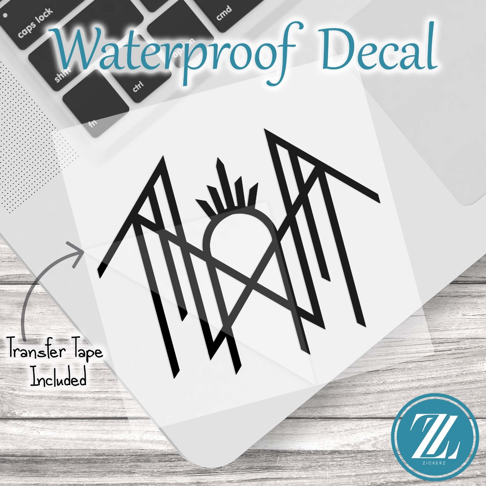 Sleep Token Decal, Rock Band Symbol for Cars and Laptops