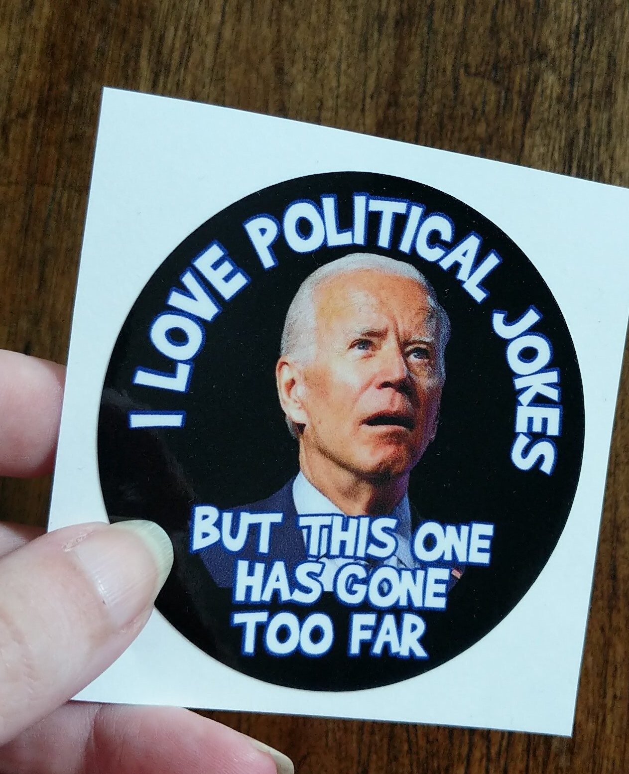 3" Biden Decal Political Joke Vinyl Sticker FJB Brandon USA Political Humor MAGA
