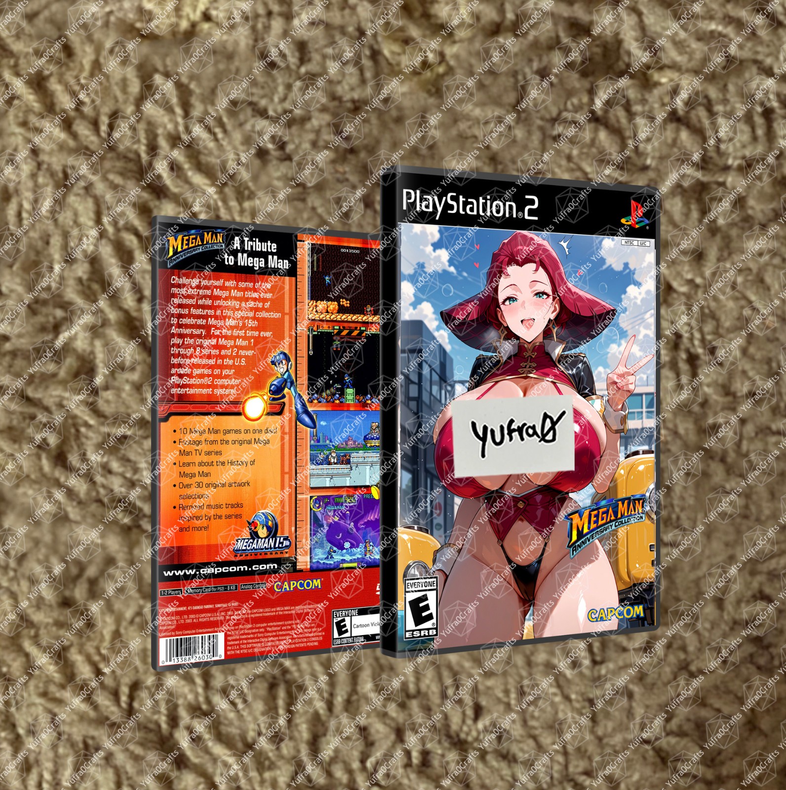 Mega Man Series PS2 CUSTOM COVER ART ONLY NO GAME NO CASE