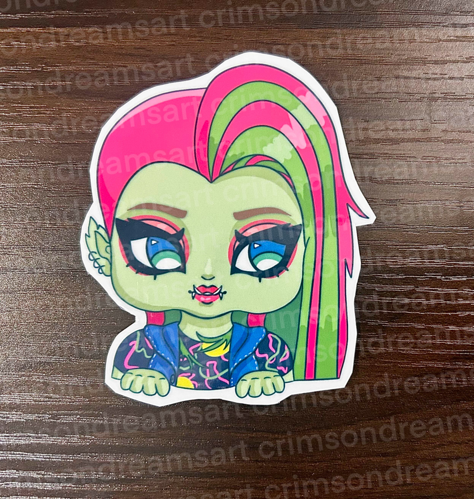 Venus Mcflytrap Character Sticker Monster High – Homemade, hand cut and original
