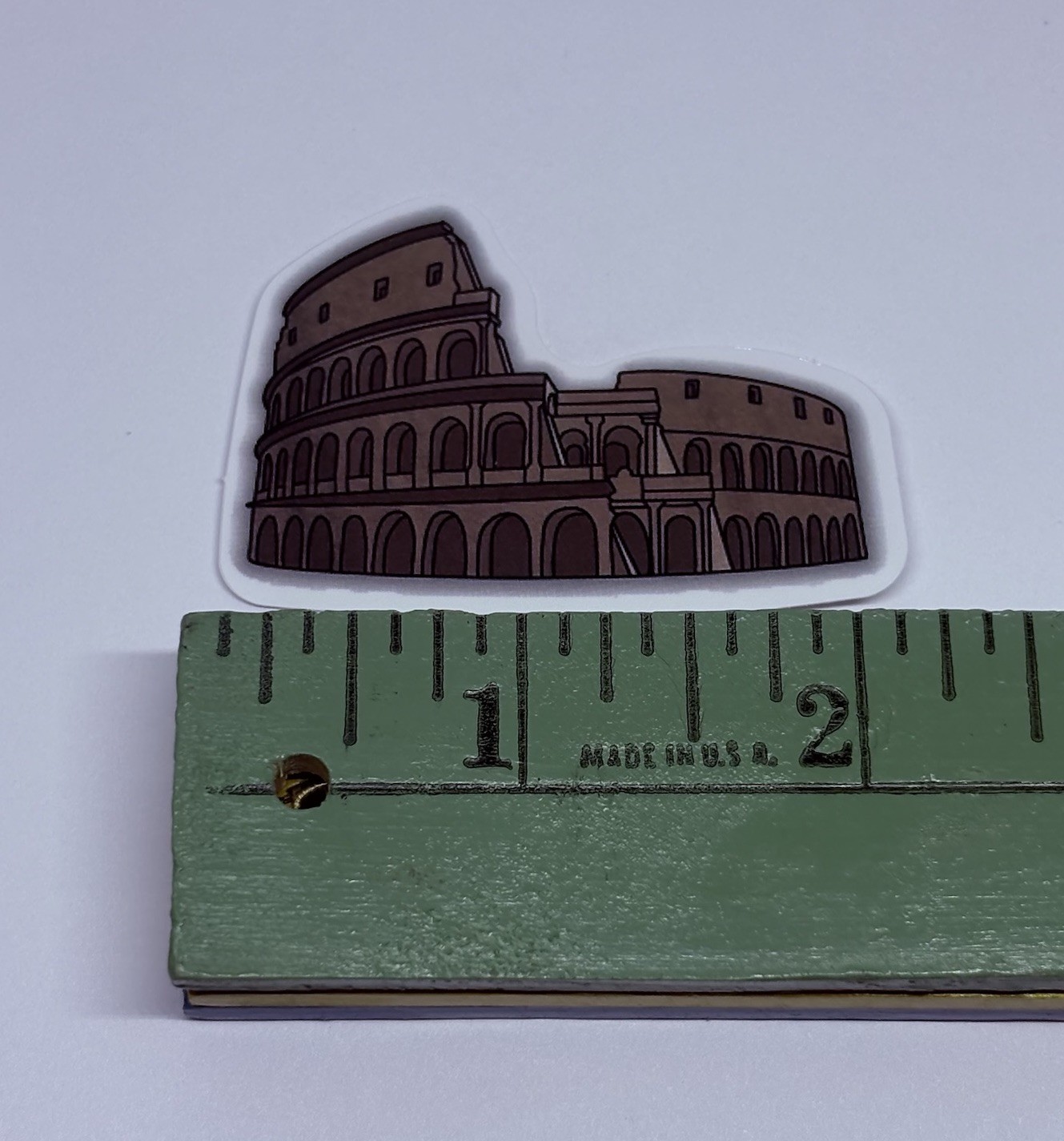 Rome Coliseum Sticker Travel Historic City Art Decal Vinyl Country Souvenir Tc9