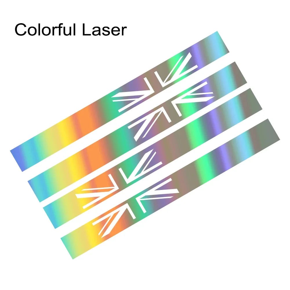 Aftermarket Union Jack Door Side Stripe Decal for Mini Cooper S (R55, R56, F55,