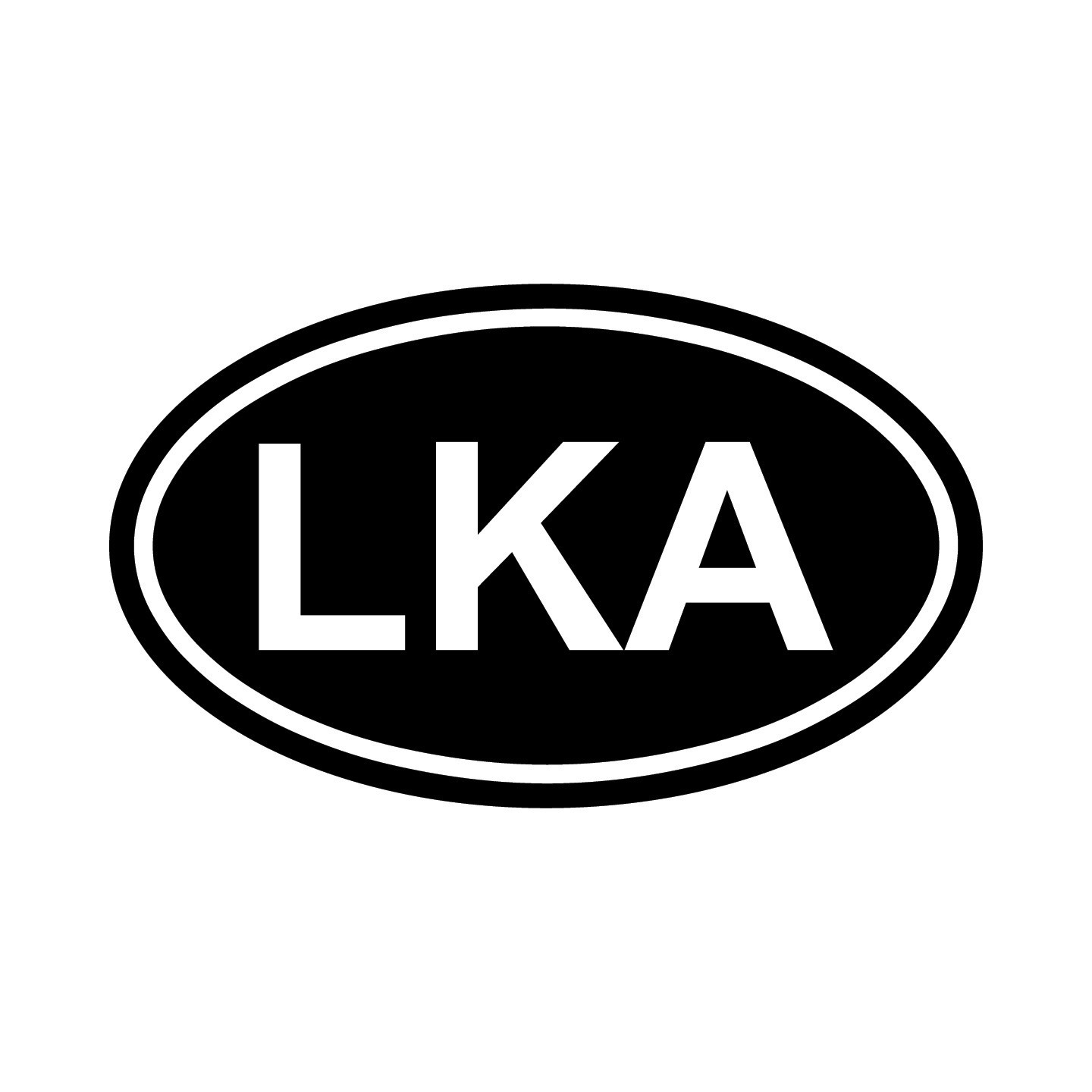 Sri Lanka LKA Oval Country Code Vinyl Decal Sticker for Car Window Laptop Gifts