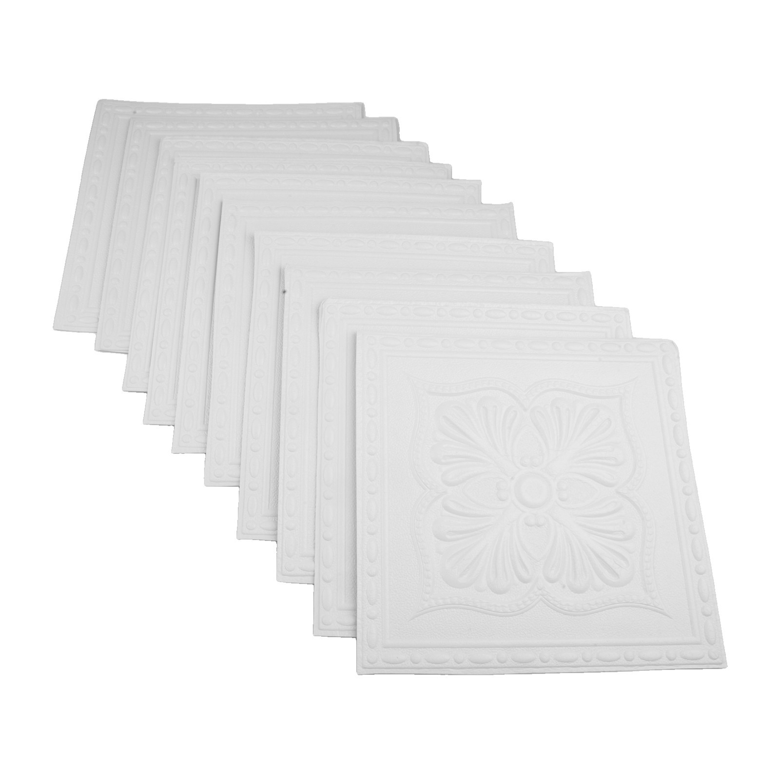 10pcs 35cm x 35cm XPE Foam Decorative Wall Stickers for Living Room Bedroom