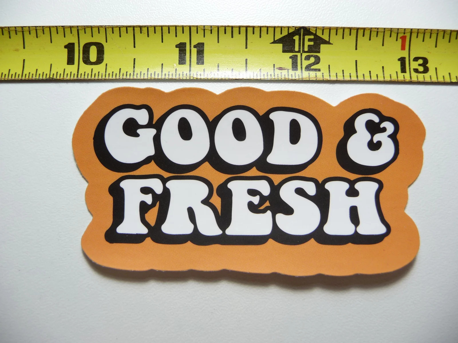 GOOD AND FRESH SMALL STICKER DECAL MOTIVATIONAL POSITIVE ATTITUDE MOTIVATE
