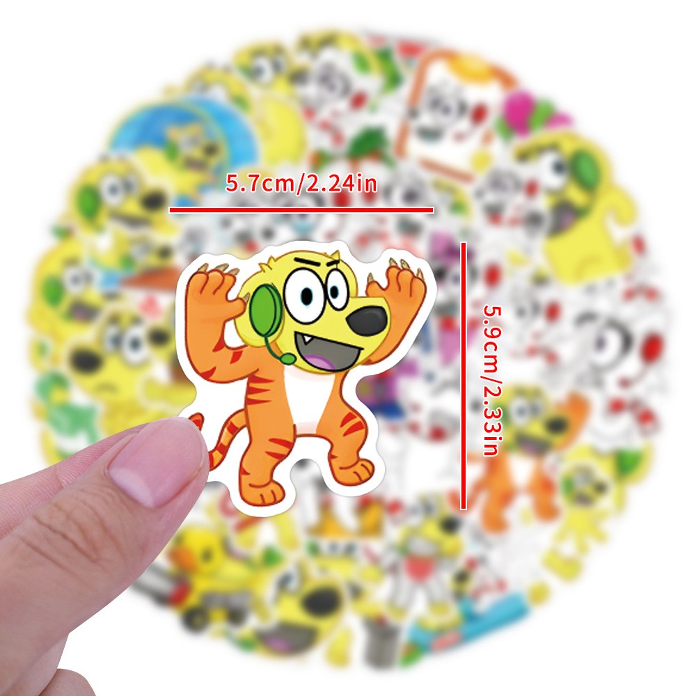 100Pcs Snowi And Tyler Stickers for Kids Teens Girls Scrapbooking Water Bottles