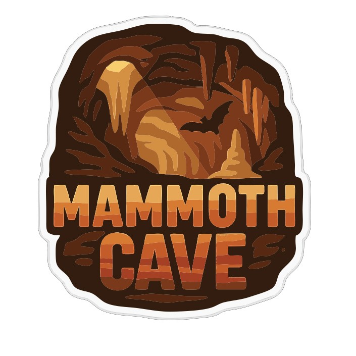 Mammoth Cave National Park Decal Sticker – US National Parks Series
