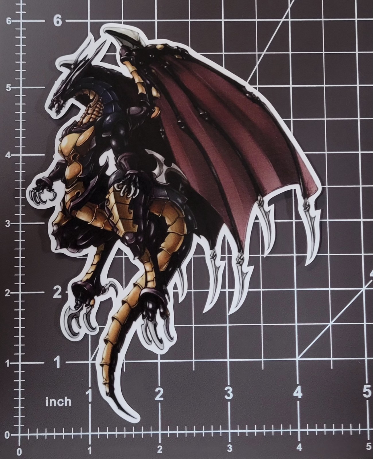 Final Fantasy Bahamut Sticker 6"