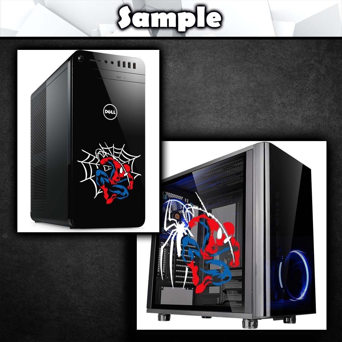Spider Man Marvel Vinyl Decal Sticker (Comics Car Laptop PC Tower Decor)