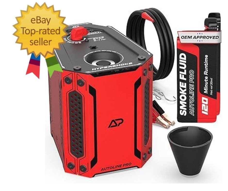 HyperSmoke™ Automotive Smoke Machine EVAP Vacuum Leak Tester – Adjustable Press