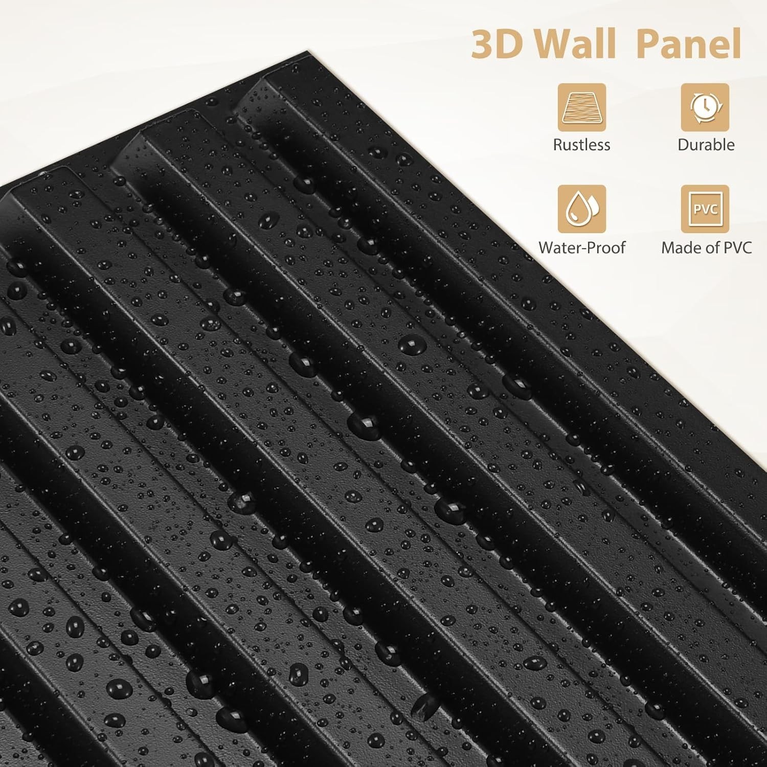 30 Pack 3D Wall Panel for Interior Wall Décor, PVC Flower Textured Wall Panel…
