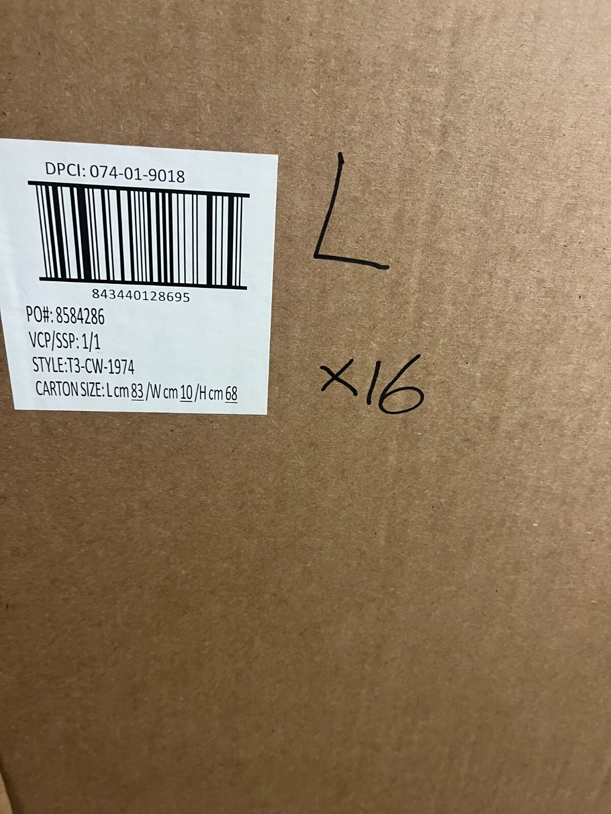 Threshold Cotton Canvas 074 01 9018 30×24 Art Picture Wood Frame NIB – L