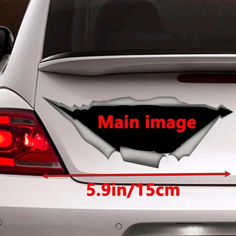Scratch-Proof Lightweight Compact Portable 2-Piece Funny Chicken Design Stickers
