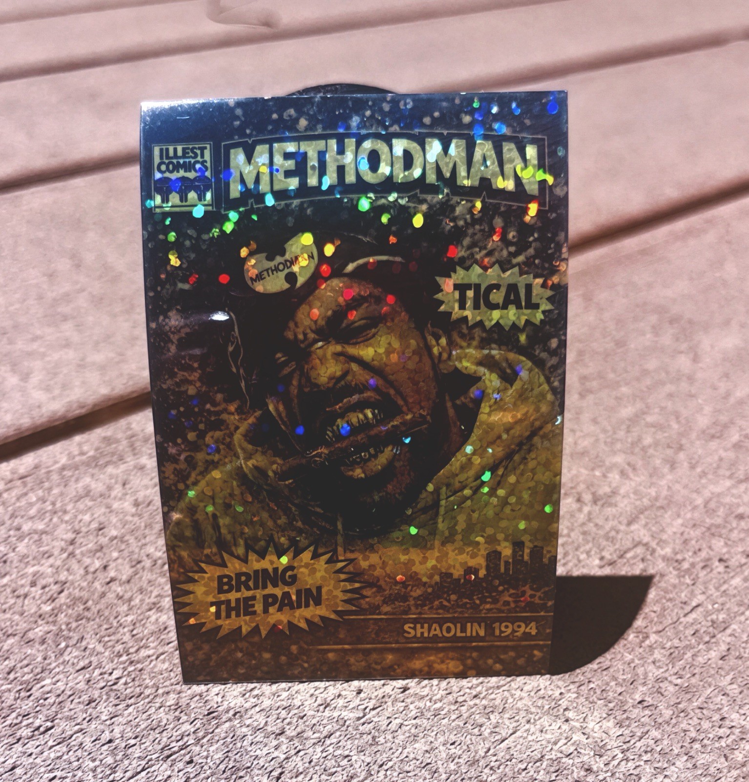 Method Man Wu-Tang Clan Sticker Glitter