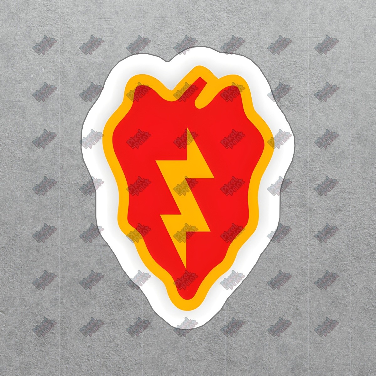 Vibrant Lightning Bolt Vinyl Sticker Perfect for Laptops, Water #134703