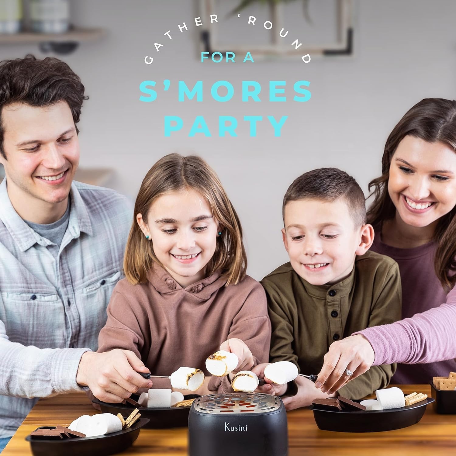 Tabletop Indoor Flameless Electric Marshmallow Roaster