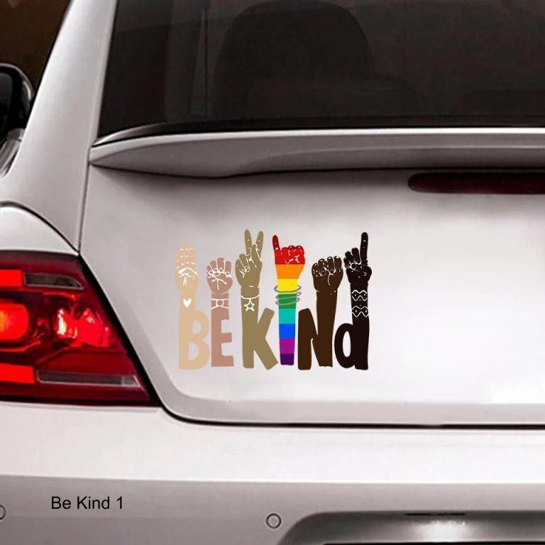 LARGE-SIZED CAR DECALS – SAYINGS – 5 CHOICES