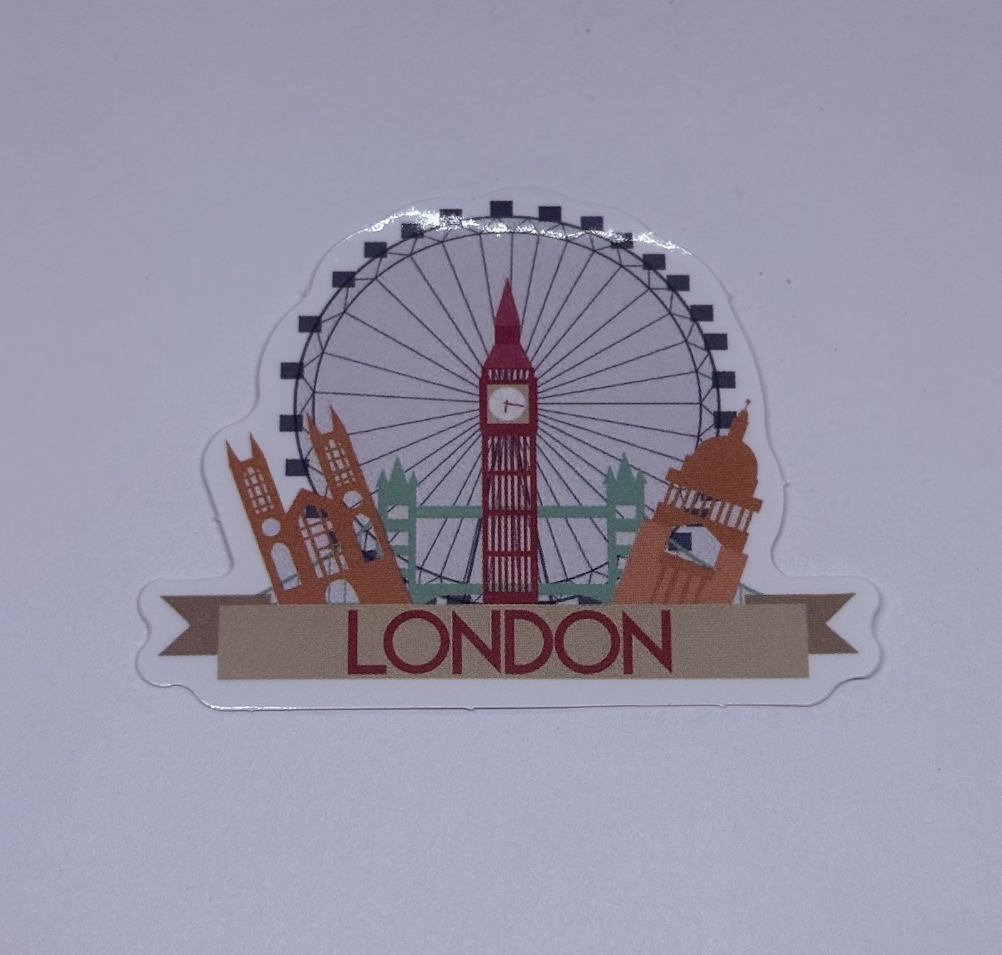 London Eye Sticker City Landscap Travel Art Decal Vinyl Country Souvenir Tc9