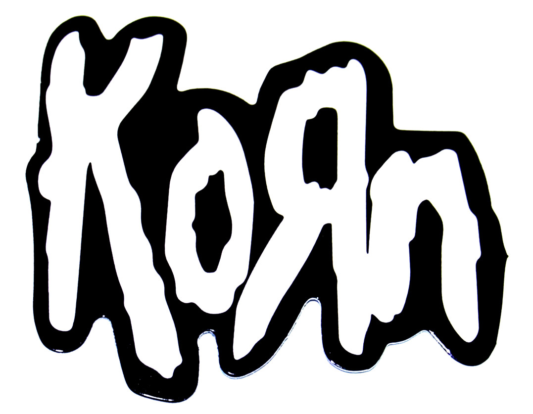 KORN – Logo Die Cut Sticker Decal Music Band Rock Metal nu Metal Korn
