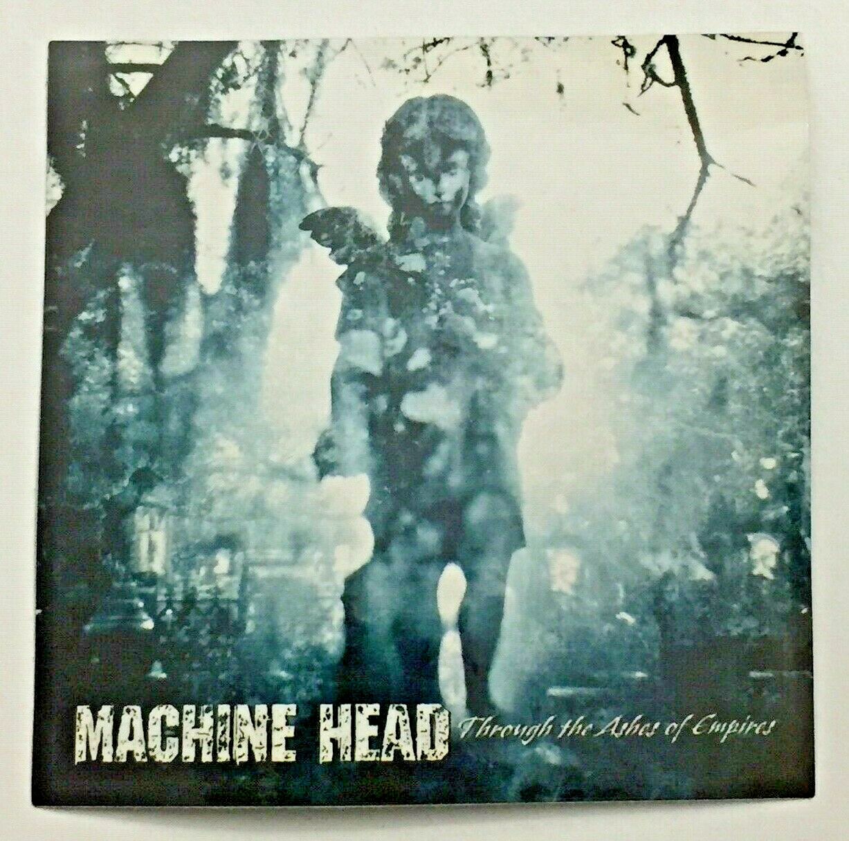 MACHINE HEAD rare oop 2004 4" STICKER DECAL "ASHES OF EMPIRES" metal band F1