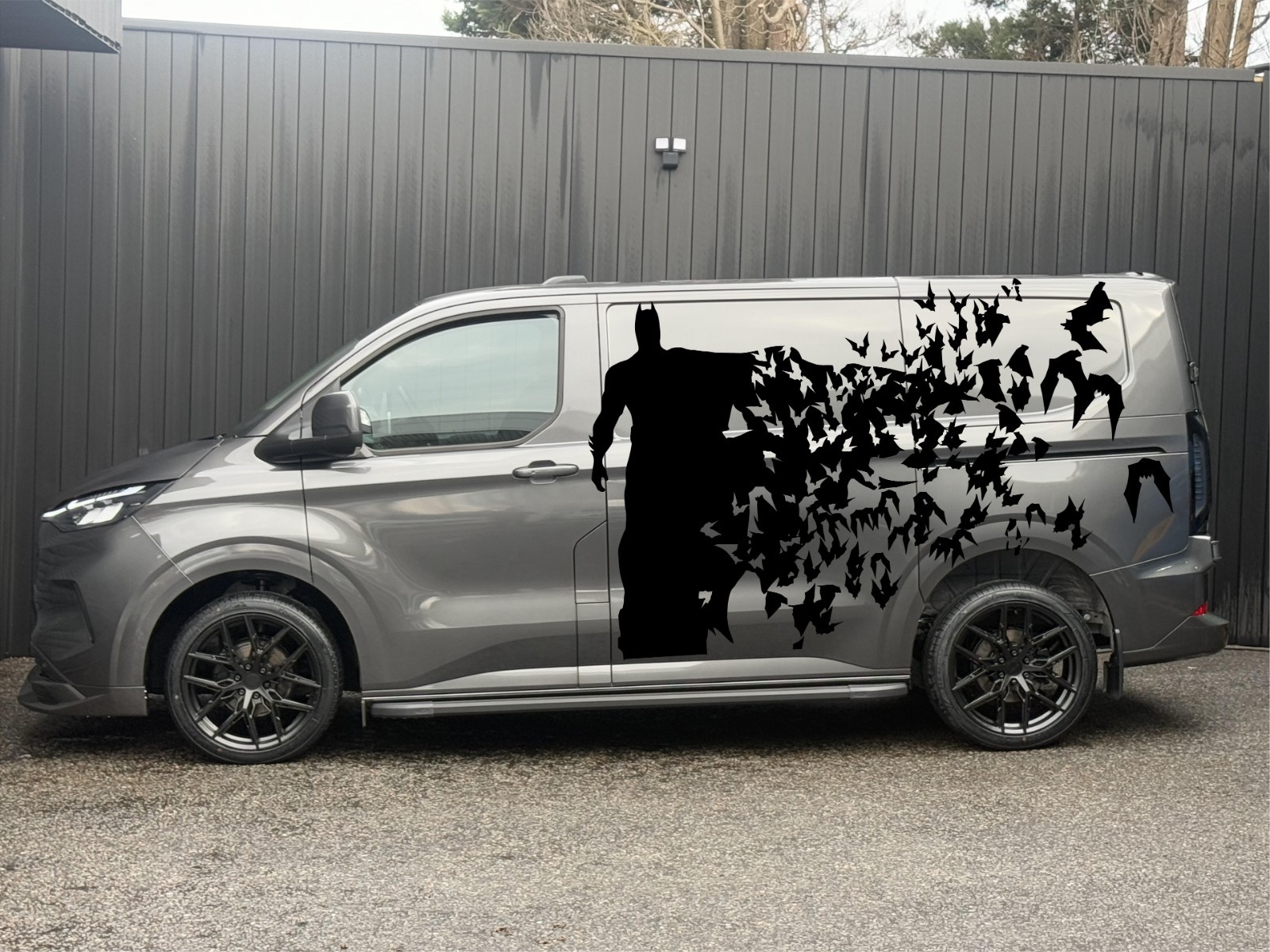 BATMAN – CAR OR VAN – SIDE DECAL STICKER – MEDIUM OR LARGE X 2 – 1 FOR EACH SIDE