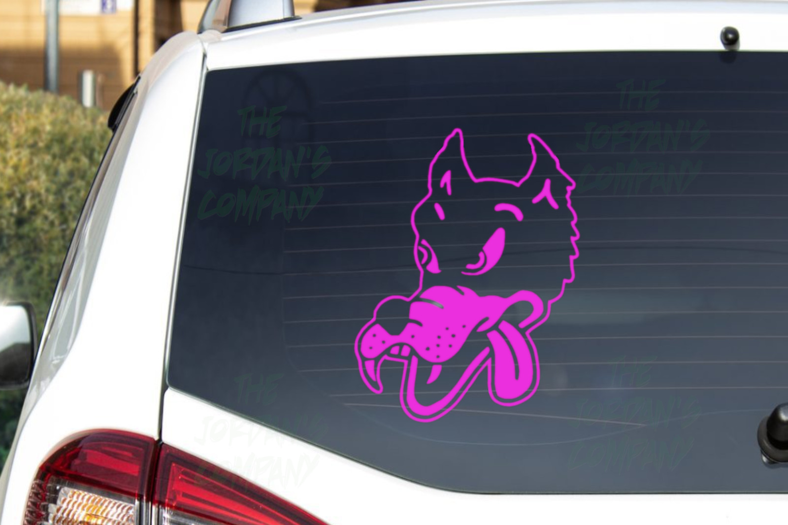 Grateful Dead Dire Wolf – CNC cut Decal Vinyl Sticker Pic from 12 colors!