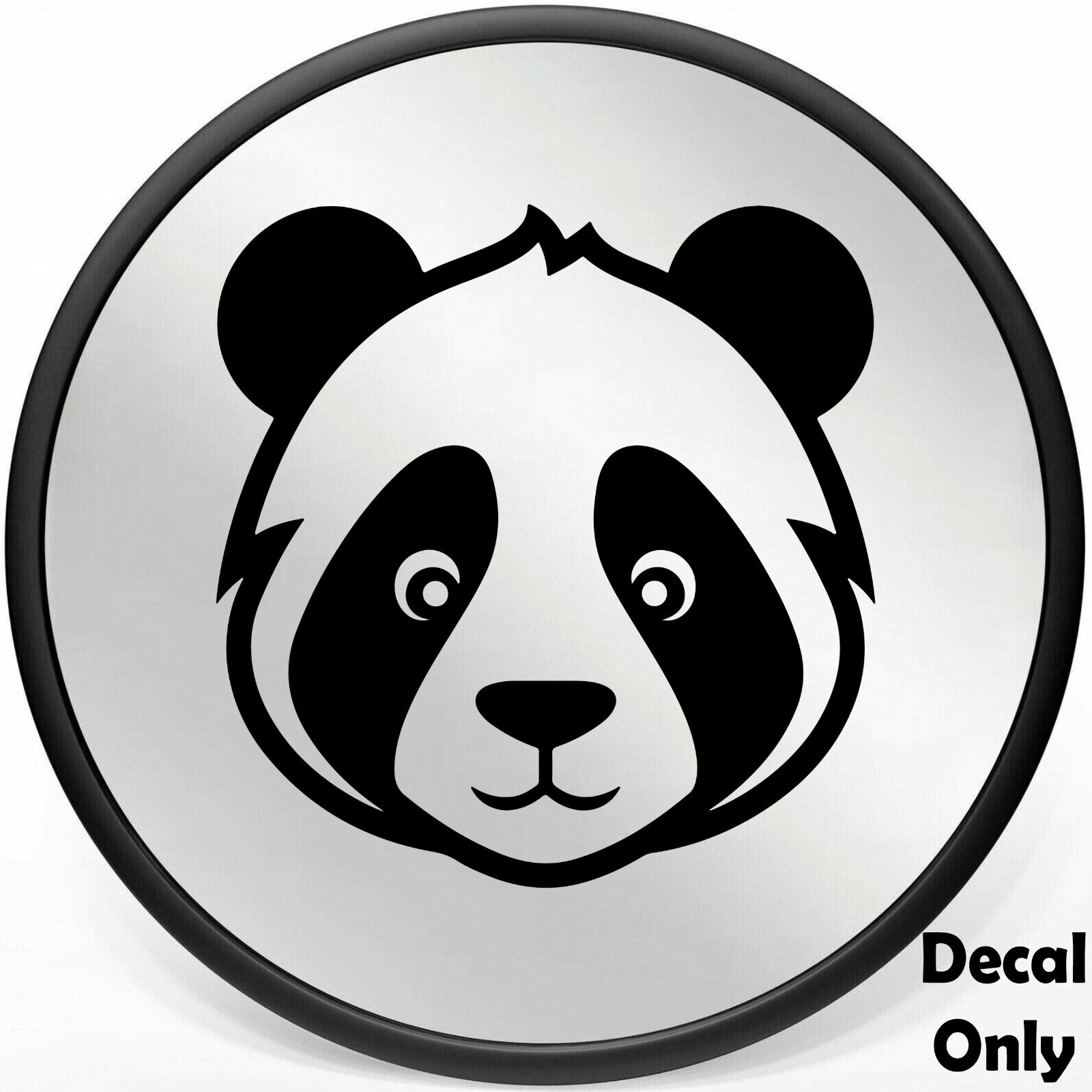 Panda Bear Head Vinyl Decal Sticker BG976