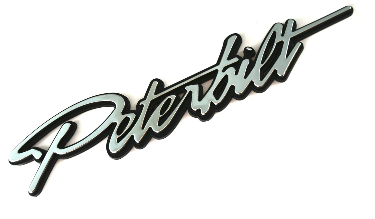 1pc New Custom Logo Name Emblem Plate for Peterbilt Side Front of Hood Access…