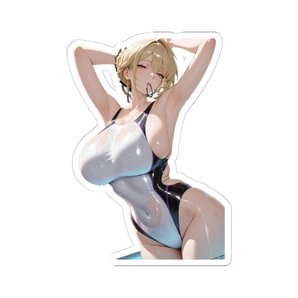 Anime Waifu Sticker (Buy More From My Shop Save More) Fan Art
