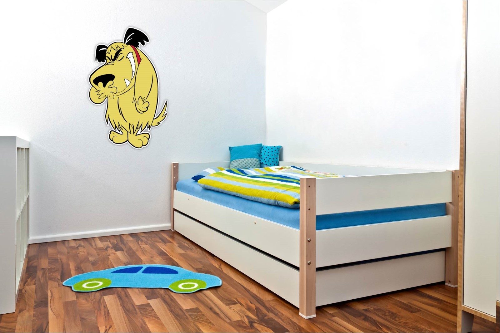 Muttley Dog Wacky Races Vinyl Sticker Decal Laptop Wall *SIZES*