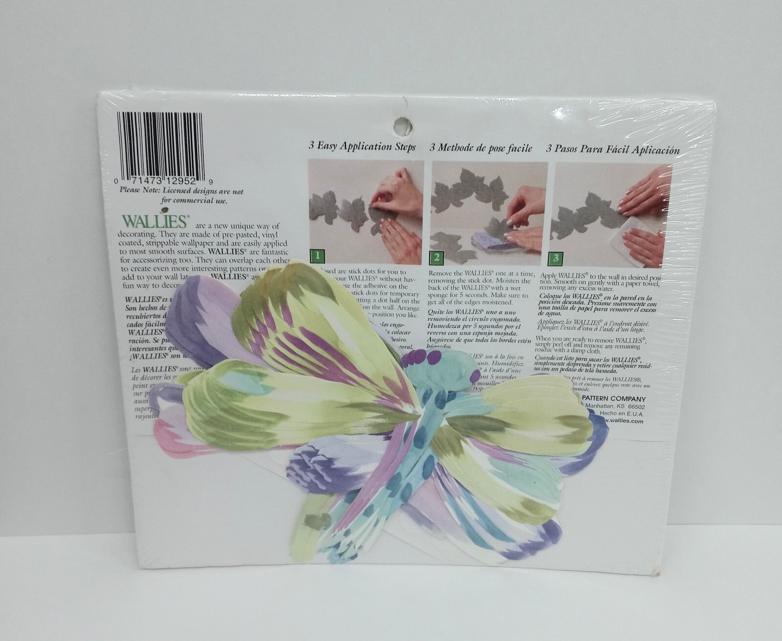 Wallies Dragonfly Wallpaper Cutouts 25 Count NWOT- 1 Pack Available