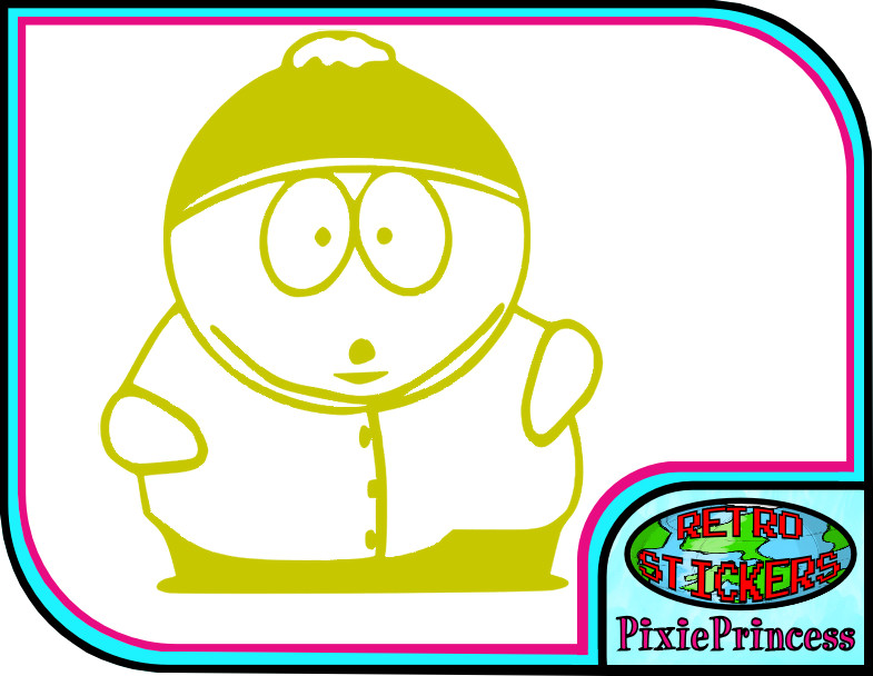 South Park Cartman Funny A Vinyl Sticker Truck Car Bike Wall Art Window Cartoon