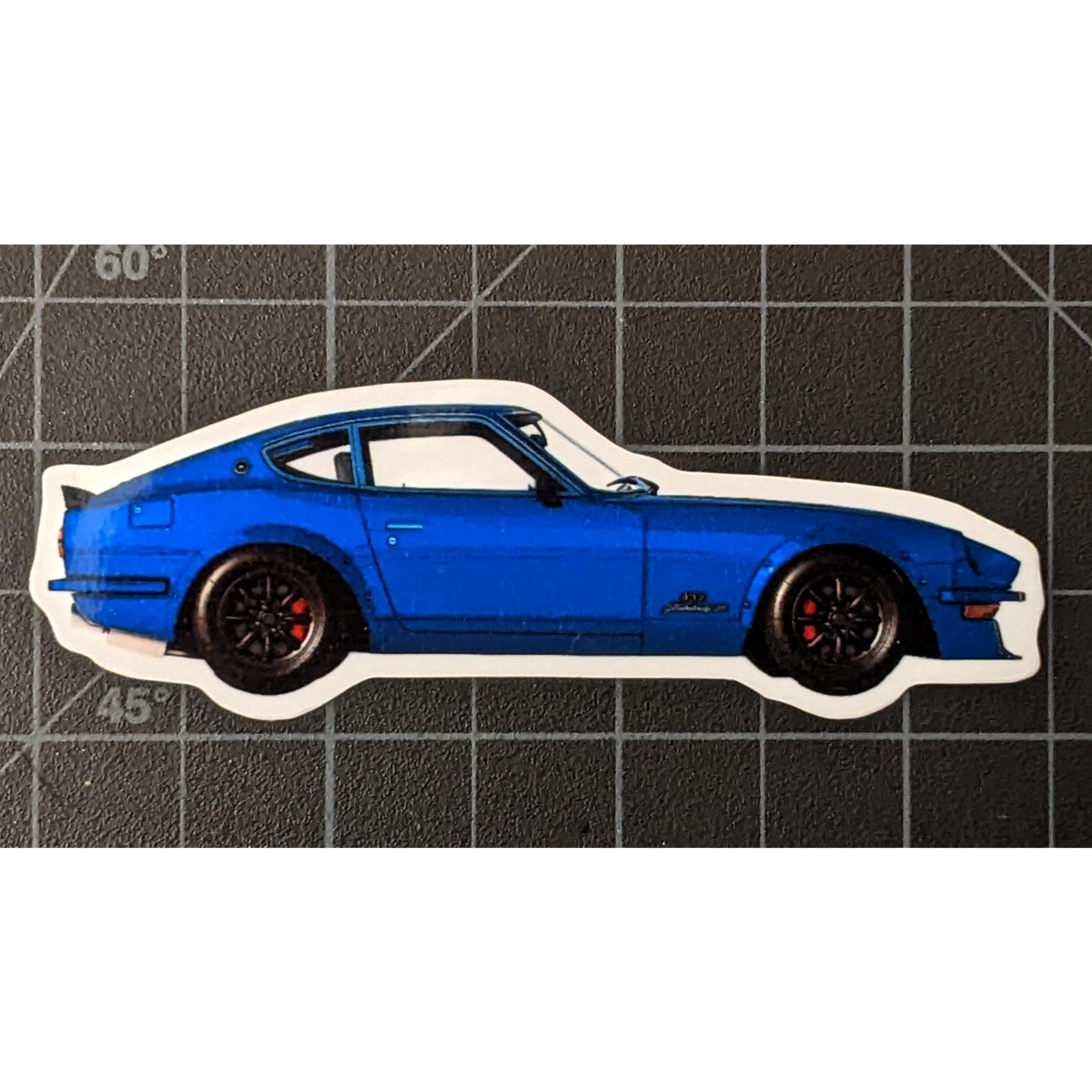 Datsun 240Z Fairlady Z Nissan S30 JDM Vinyl Laptop Desktop Glossy Sticker 3"