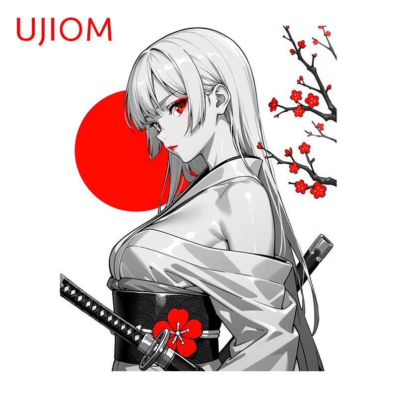 UJIOM Creative Personality Samurai Wall Sticker Exquisite Fashionable Decal